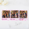 Shop Retro Style Personalized Fridge Magnet Trio