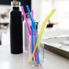 Reusable Straw - Silicone - Set Of 6 Online