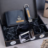 Gift Reversible Black Brown Belt And Wallet Combo - Personalized