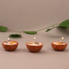 Buy Rich Besan Laddoo And Diwali Diyas Combo