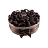 Rich Chocolate Chiffon Cake with Buttercream and Dark Chocolate Curls