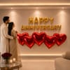 Gift Romantic Anniversary Balloon Decor Party Kit - 6 pcs