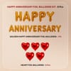 Buy Romantic Anniversary Balloon Decor Party Kit - 6 pcs