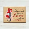 Romantic Couple Customized Wooden Frame Online
