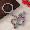 Romantic Heart Shaped Keychain Online