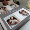 Gift Romantic Love Personalized Single Fleece Blanket