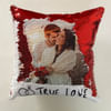 Buy Romantic Personalized Sequin Cushion