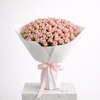 Romantic Pink Spray Rose Bouquet Online