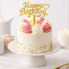 Gift Romantic Vanilla Rosette Cake - 300g