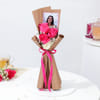 Buy Rose Bouquet with Personalized Polaroid Card