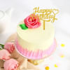 Rose Decor Birthday Cake Online