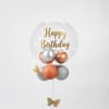 Buy Rose Gold Butterfly Balloon Arrangement