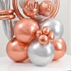 Shop Rose Gold Charm Birthday Balloon Bouquet