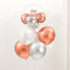 Buy Rose Gold Charm Daughter's Day Balloon Setup
