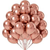 Rose Gold Chrome Balloons - Set Of 50 Online