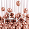 Gift Rose Gold Chrome DIY Party Balloons Set - 50 Pcs
