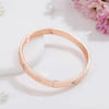 Gift Rose Gold CZ Stone Bracelet Gift For Secret Santa
