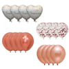 Gift Rose Gold Happy Anniversary Balloons - Set Of 16