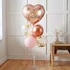 Rose Gold & Pastel Balloon Bouquet