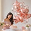 Gift Rose Gold Theme Party Decor Kit - 14 pcs