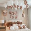 Rose Gold White BRIDE TO BE Balloon Decor Online