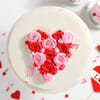 Buy Rose Hearts Cake (2Kg)