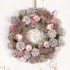 Roselight Pearl Christmas Wreath