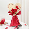 Gift Roses And Chocolate Bouquet
