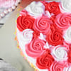 Buy Roses Aplenty Fresh Cream Valentine Cake (1 kg)
