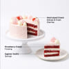 Buy Roses Bouquet & Pink Delight Cake for Mom