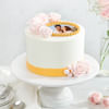 Buy Rosy Fantasy Personalized Photo Cake