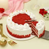 Shop Rosy Red Velvet Cream Cake