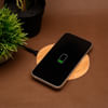 Gift Round Bamboo Wireless Charger