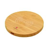 Buy Round Bamboo Wireless Charger