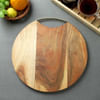Buy Round Wooden Chopping Board/ Serving Platter