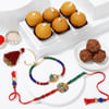Royal Bhaiya Bhabhi Rakhi And Sweets Hamper Online