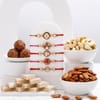 Royal Elegance Rakhi and Sweet Combo - Set of 5 Online