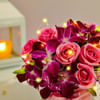 Shop Royal Glow Orchid & Rose Arrangement