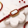 Gift Royal Kundan Rakhi Set with Lindt Lindor