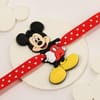 Buy Rudraksh and Mickey Mouse Festive Rakhi Hamper