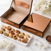 Buy Rudraksh Swastik Om Rakhi Set with Baklava