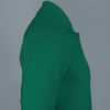 Buy Ruffty Solids Cotton Polo T-shirt for Men (Forest Green)