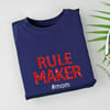 Gift Rule Maker Rule Breaker T-shirt For Mom And Son
