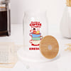 Buy Running on Coffee Personalized Glass Tumbler