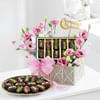 Rustic Macrame And Floral Ramadan Hamper Online