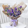 Rustic Purple Static Handtied Bouquet