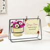 Buy Saasu Maa's Personalized Swinging Metal Planter