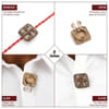 Buy Sacred Motif Button Convertible Rakhi - Set of 3