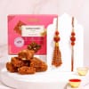 Sacred Rudraksh Rakhi Combo