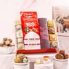 Sacred Rudraksha Duo Rakhi Hamper